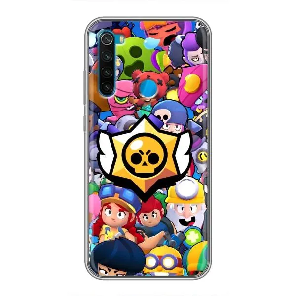 Чехол с принтом «Лого Brawl Stars» для Xiaomi Redmi Note 8 Чехол с принтом «Лого Brawl Stars» для Xiaomi Redmi Note 8