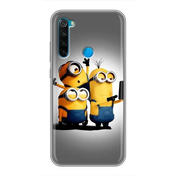 Чехол с принтом «Три миньона» для Xiaomi Redmi Note 8