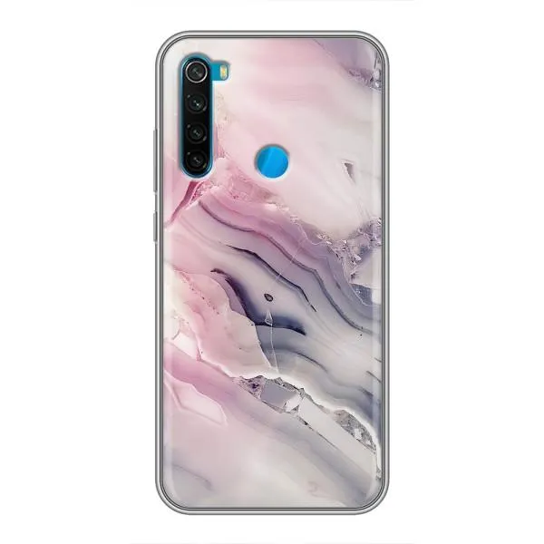 Чехол с принтом «Пурпурный Мрамор» для Xiaomi Redmi Note 8 Чехол с принтом «Пурпурный Мрамор» для Xiaomi Redmi Note 8