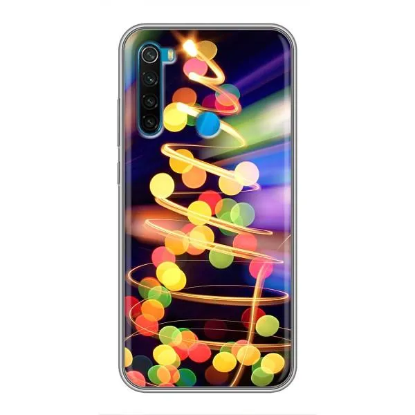 Чехол с принтом «Елка с гирлянд» для Xiaomi Redmi Note 8 Чехол с принтом «Елка с гирлянд» для Xiaomi Redmi Note 8
