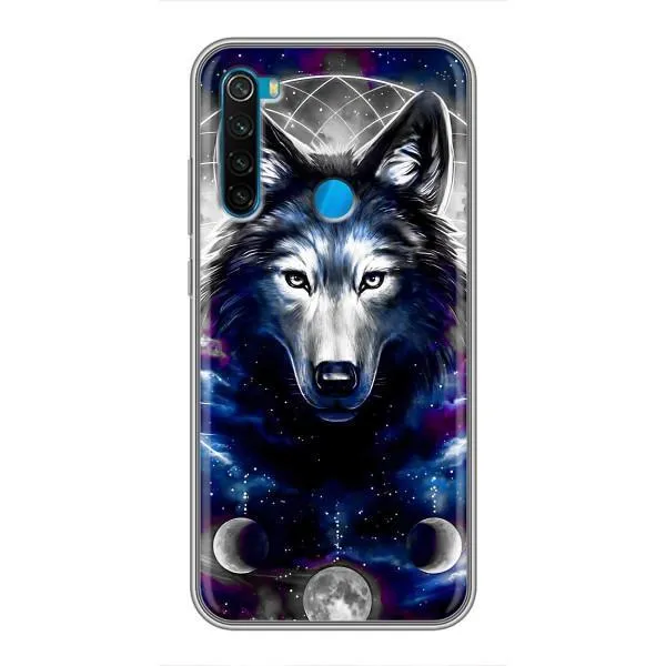 Чохол з принтом «Вовк» для Xiaomi Redmi Note 8