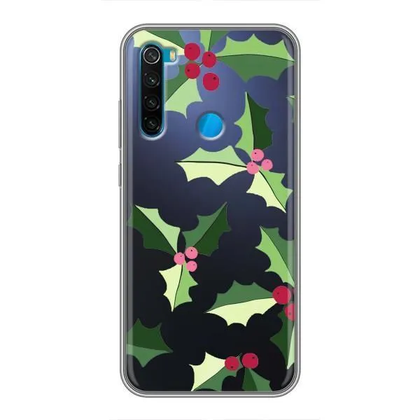 Чехол с принтом «Рождественский фон» для Xiaomi Redmi Note 8
