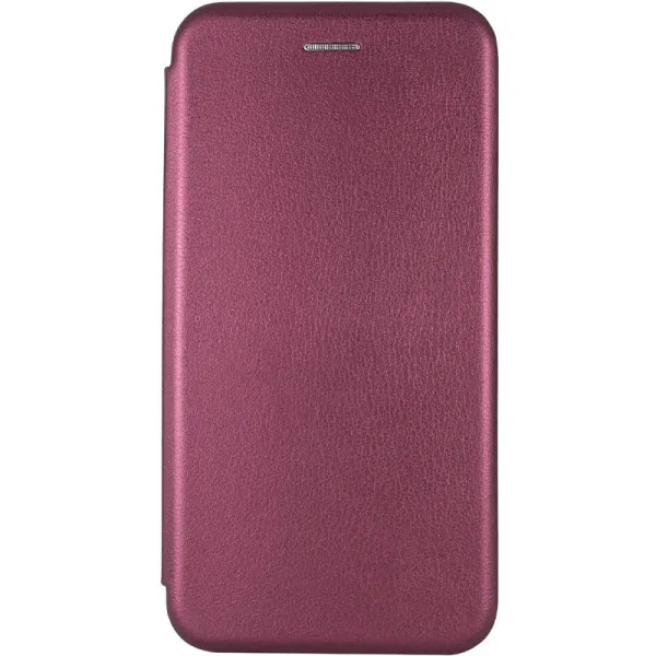 Кожаный чехол-книжка Classy для Xiaomi Redmi Note 8T — Бордовый — фото 1 Кожаный чехол-книжка Classy для Xiaomi Redmi Note 8T — Бордовый — фото 1