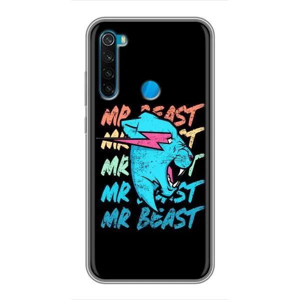 Чехол с принтом «logo Mr beast» для Xiaomi Redmi Note 8T