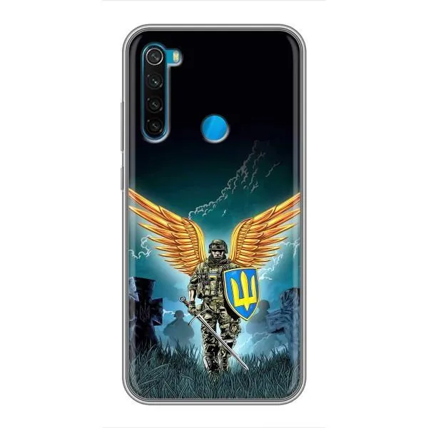 Чохол з принтом «Солдат ЗСУ» для Xiaomi Redmi Note 8T