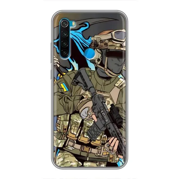 Чохол з принтом «Воїн ЗСУ» для Xiaomi Redmi Note 8T