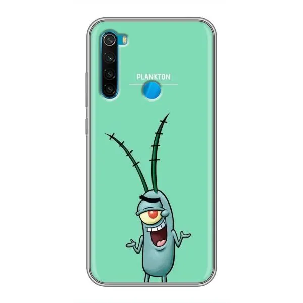 Чохол з принтом «Персонаж Планктон» для Xiaomi Redmi Note 8T Чохол з принтом «Персонаж Планктон» для Xiaomi Redmi Note 8T