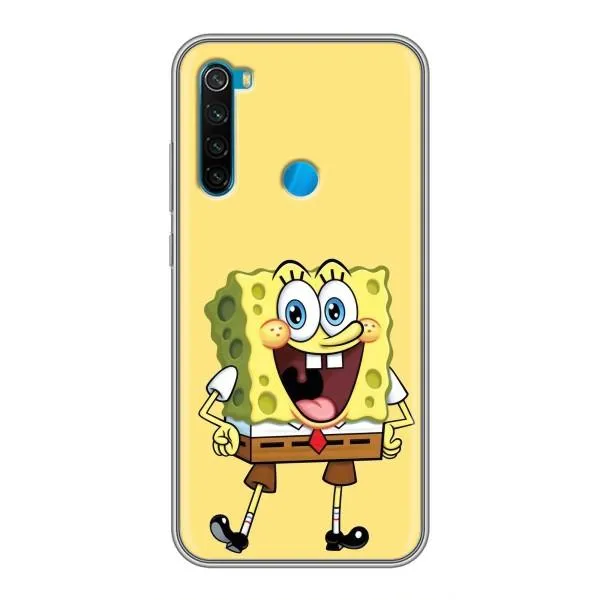 Чохол з принтом «Веселий Спанч Боб» для Xiaomi Redmi Note 8T Чохол з принтом «Веселий Спанч Боб» для Xiaomi Redmi Note 8T