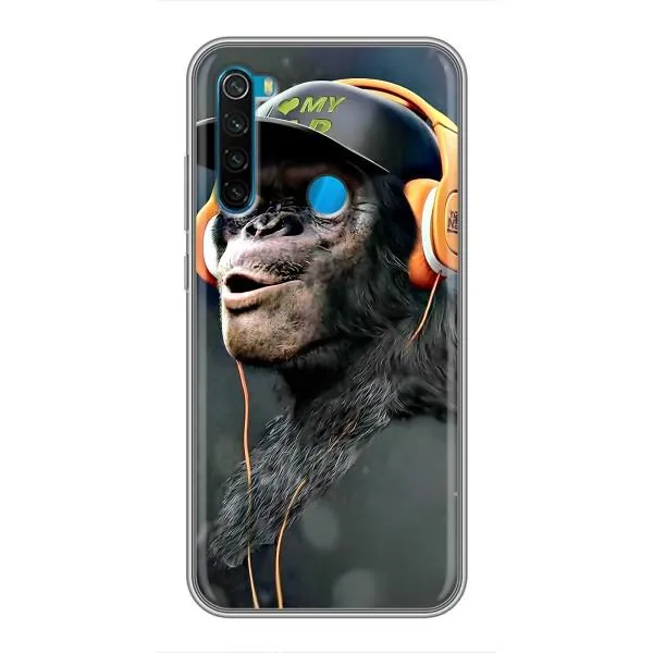 Чехол с принтом «В наушниках» для Xiaomi Redmi Note 8T