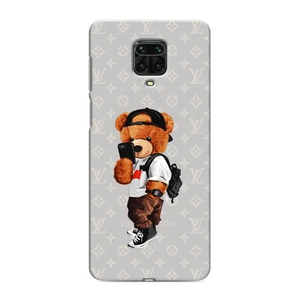 Чехол с принтом «Мишка Луи» для Xiaomi Redmi Note 9 Pro Max