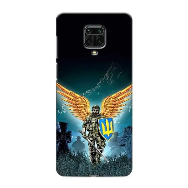 Чехол с принтом «Солдат ЗСУ» для Xiaomi Redmi Note 9 Pro Max Чехол с принтом «Солдат ЗСУ» для Xiaomi Redmi Note 9 Pro Max