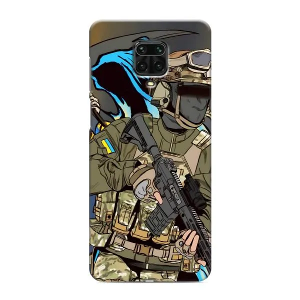 Чехол с принтом «Воин ВСУ» для Xiaomi Redmi Note 9 Pro Max Чехол с принтом «Воин ВСУ» для Xiaomi Redmi Note 9 Pro Max