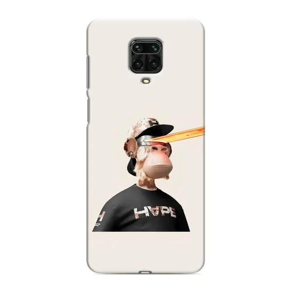 Чехол с принтом «обезьяна NFT в очках» для Xiaomi Redmi Note 9 Pro Max Чехол с принтом «обезьяна NFT в очках» для Xiaomi Redmi Note 9 Pro Max