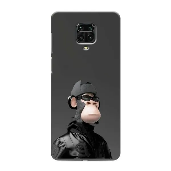 Чехол с принтом «стильная обезьяна NFT» для Xiaomi Redmi Note 9 Pro Max Чехол с принтом «стильная обезьяна NFT» для Xiaomi Redmi Note 9 Pro Max