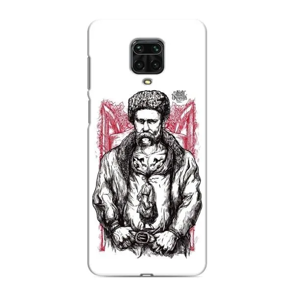 Чехол с принтом «Козак Шевченко» для Xiaomi Redmi Note 9 Pro Max