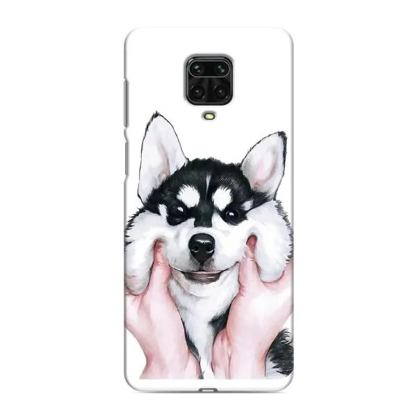 Чехол с принтом «Довольный Хаски» для Xiaomi Redmi Note 9 Pro Max Чехол с принтом «Довольный Хаски» для Xiaomi Redmi Note 9 Pro Max