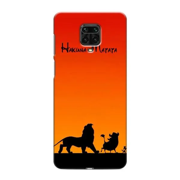 Чохол з принтом «Акуна Матата закат» для Xiaomi Redmi Note 9 Pro Max Чохол з принтом «Акуна Матата закат» для Xiaomi Redmi Note 9 Pro Max