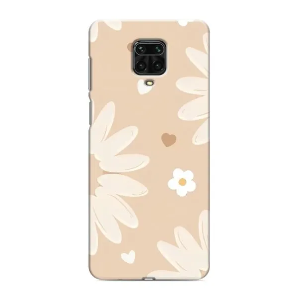 Чехол с принтом «Бежевые цветы» для Xiaomi Redmi Note 9 Pro Max Чехол с принтом «Бежевые цветы» для Xiaomi Redmi Note 9 Pro Max