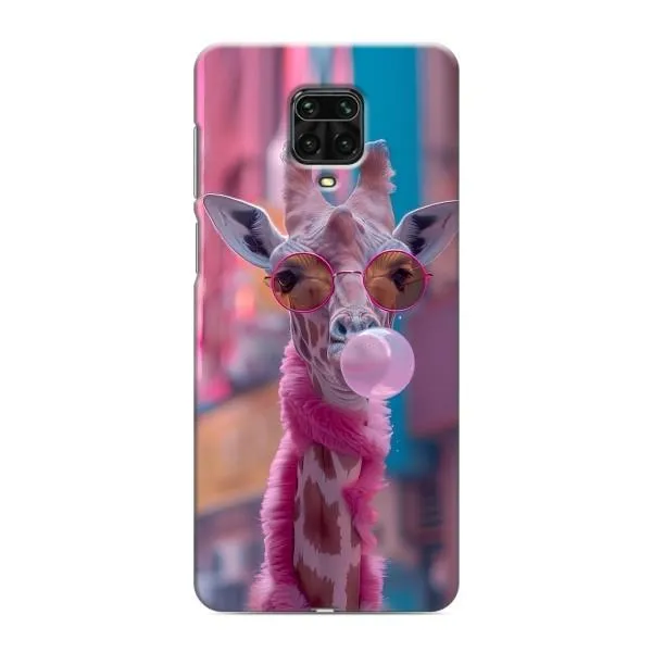 Чехол с принтом «Стильный жирав» для Xiaomi Redmi Note 9 Pro Max