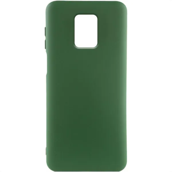 Чехол Silicone Cover Ummi Lakshmi (AA) для Xiaomi Redmi Note 9s / Note 9 Pro / Note 9 Pro Max — Зеленый