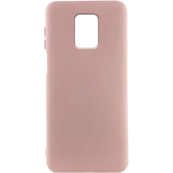 Чехол Silicone Cover Ummi Lakshmi (AA) для Xiaomi Redmi Note 9s / Note 9 Pro / Note 9 Pro Max — Розовый