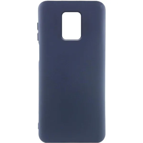 Чехол Silicone Cover Ummi Lakshmi (AA) для Xiaomi Redmi Note 9s / Note 9 Pro / Note 9 Pro Max — Синий