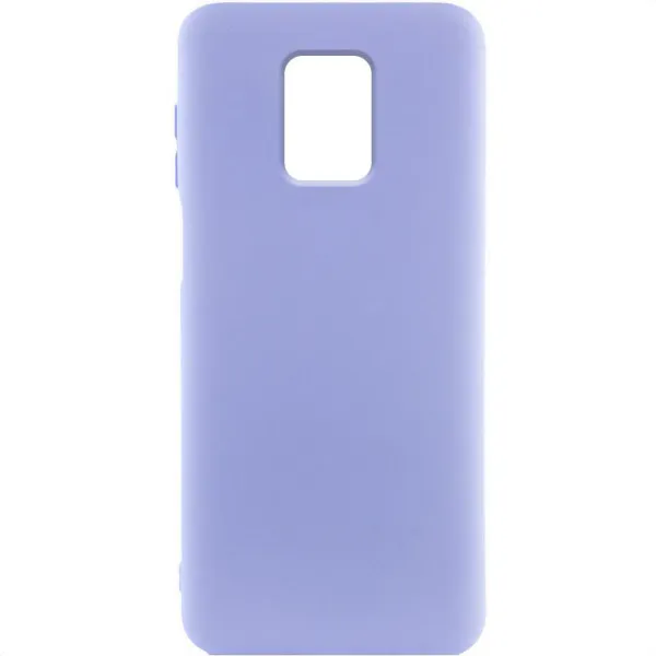 Чехол Silicone Cover Ummi Lakshmi (AA) для Xiaomi Redmi Note 9s / Note 9 Pro / Note 9 Pro Max — Сиреневый