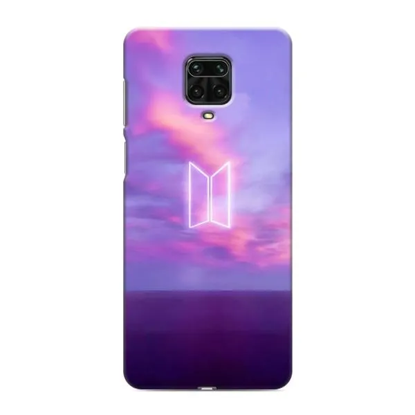 Чехол с принтом «BTS логотип» для Xiaomi Redmi Note 9 Pro