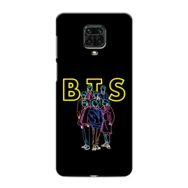 Чехол с принтом «BTS стайл» для Xiaomi Redmi Note 9 Pro