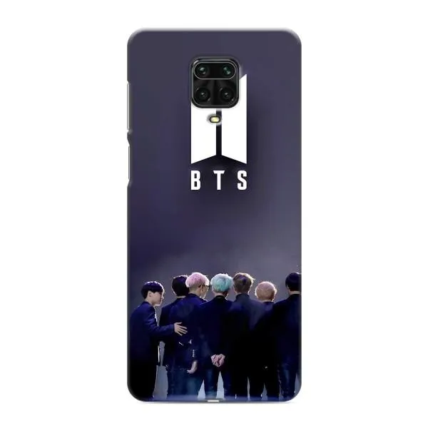 Чехол с принтом «Группа BTS» для Xiaomi Redmi Note 9 Pro