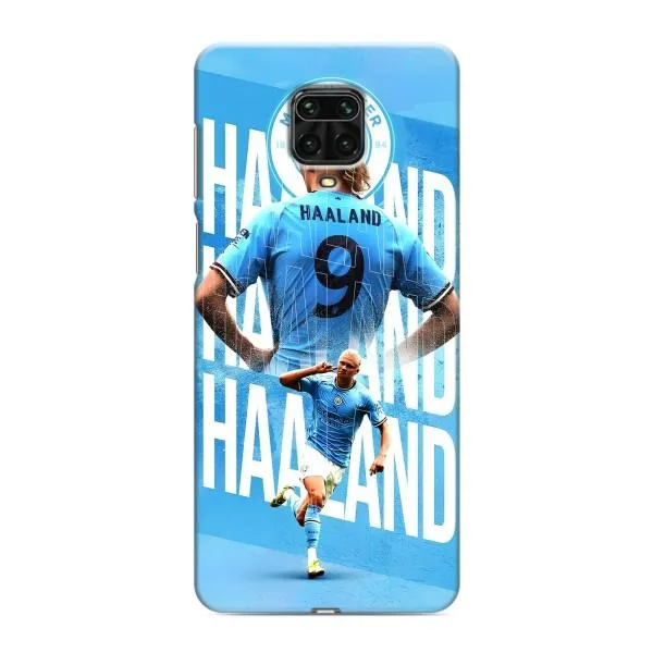 Чехол с принтом «Erling Haaland» для Xiaomi Redmi Note 9 Pro