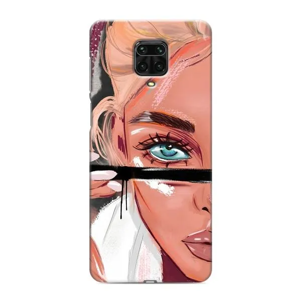 Чехол с принтом «Макияж» для Xiaomi Redmi Note 9 Pro