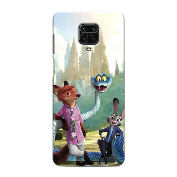 Чехол с принтом «Герои мультфильма Зверополис» для Xiaomi Redmi Note 9 Pro Чехол с принтом «Герои мультфильма Зверополис» для Xiaomi Redmi Note 9 Pro