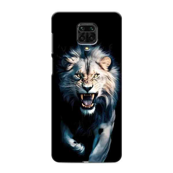 Чехол с принтом «Лев в темноте» для Xiaomi Redmi Note 9 Pro