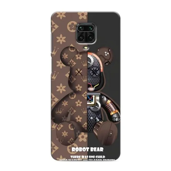 Чехол с принтом «Медведь Луи Витон» для Xiaomi Redmi Note 9 Pro