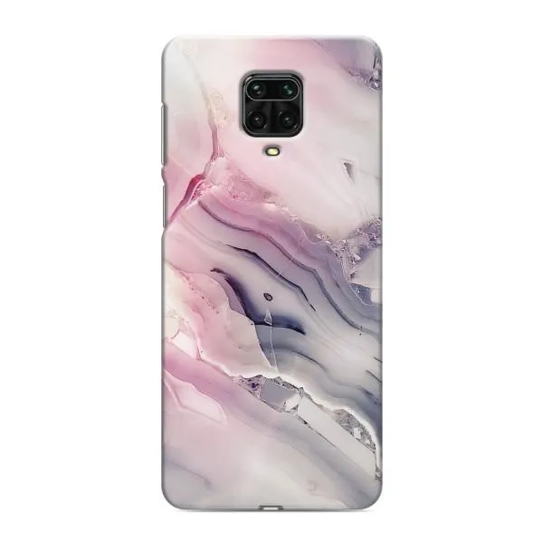 Чехол с принтом «Пурпурный Мрамор» для Xiaomi Redmi Note 9 Pro
