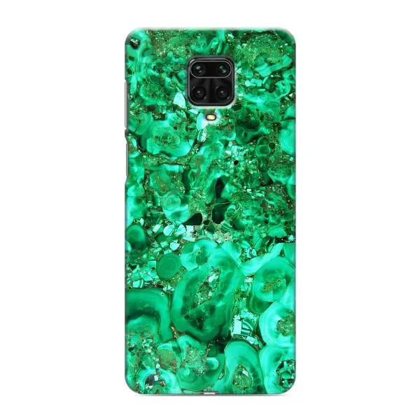 Чехол с принтом «Салатный Мрамор» для Xiaomi Redmi Note 9 Pro