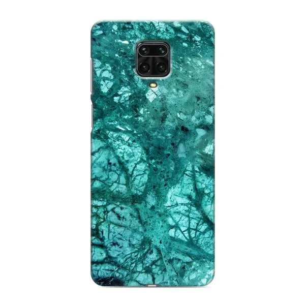Чехол с принтом «Зеленый мрамор» для Xiaomi Redmi Note 9 Pro
