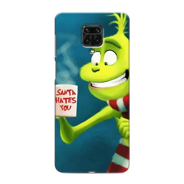 Чехол с принтом «Зеленый Гринч» для Xiaomi Redmi Note 9 Pro Чехол с принтом «Зеленый Гринч» для Xiaomi Redmi Note 9 Pro