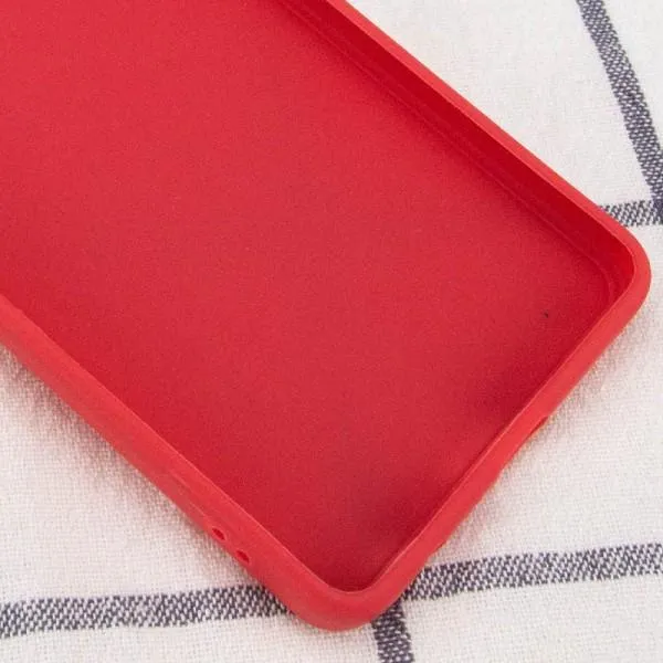 Силіконовий чохол Candy Full Camera для Xiaomi Redmi Note 9 / Redmi 10X — Червоний — фото 2