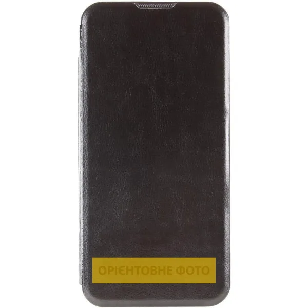 Кожаный чехол-книжка Belora для Xiaomi Redmi Note 9 / Redmi 10X — Черный — фото 3