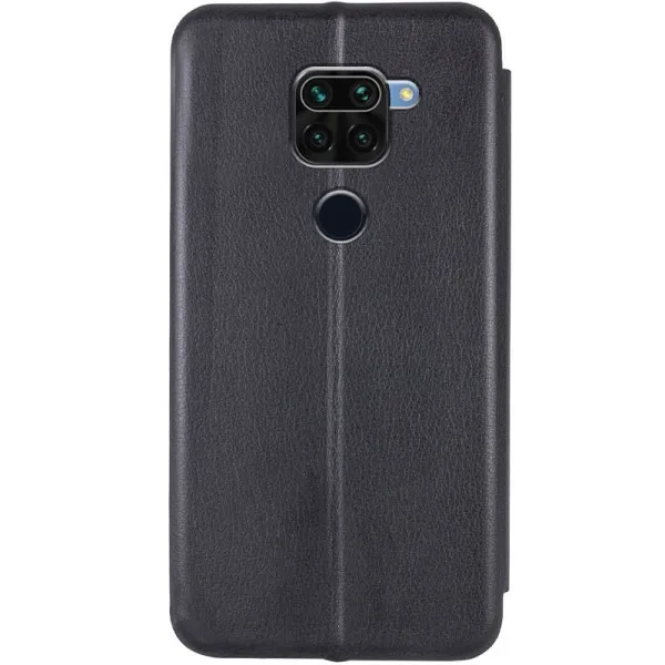 Кожаный чехол-книжка Classy для Xiaomi Redmi Note 9 / Redmi 10X — Черный — фото 3 Кожаный чехол-книжка Classy для Xiaomi Redmi Note 9 / Redmi 10X — Черный — фото 3