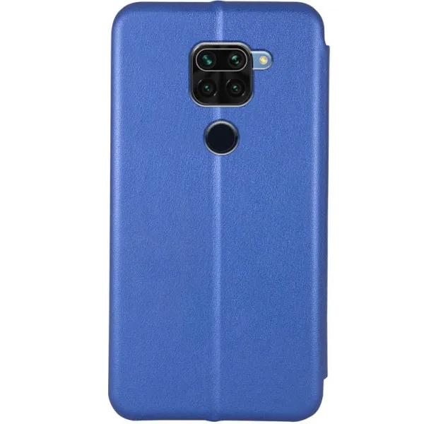 Шкіряний чохол-книжка Classy для Xiaomi Redmi Note 9 / Redmi 10X — Синій — фото 2 Шкіряний чохол-книжка Classy для Xiaomi Redmi Note 9 / Redmi 10X — Синій — фото 2