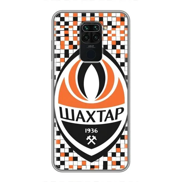 Чехол с принтом «ФК Шахтер» для Xiaomi Redmi Note 9