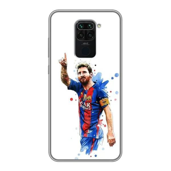 Чехол с принтом «Лео Месси» для Xiaomi Redmi Note 9