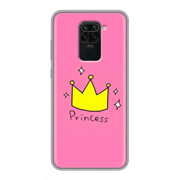 Чохол з принтом «Princess» для Xiaomi Redmi Note 9