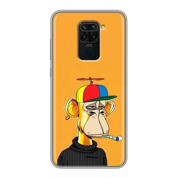 Чехол с принтом «Скучающая Обезьяна NFT» для Xiaomi Redmi Note 9