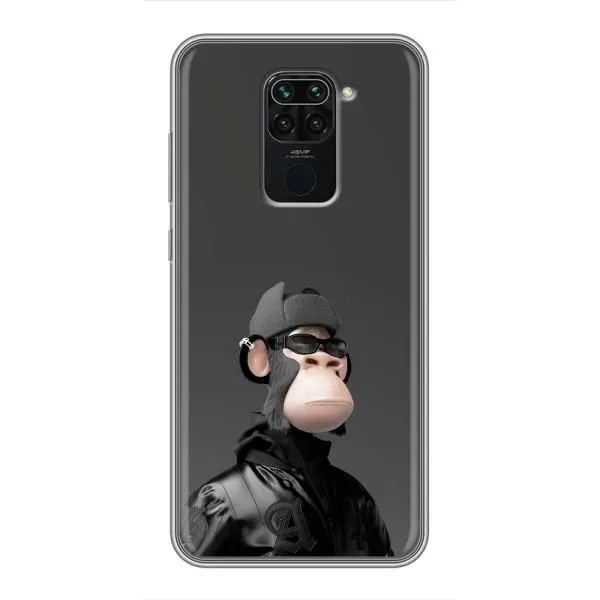 Чехол с принтом «стильная обезьяна NFT» для Xiaomi Redmi Note 9