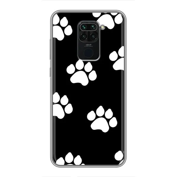 Чехол с принтом «Следы собаки» для Xiaomi Redmi Note 9