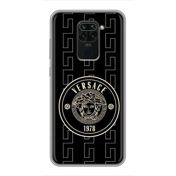 Чехол с принтом «Лого Версаче» для Xiaomi Redmi Note 9